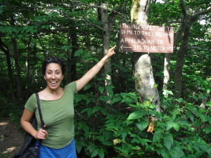 2010 jul hiking -3 miles of the AT 1