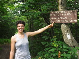 2010 jul hiking -3 miles of the AT 2